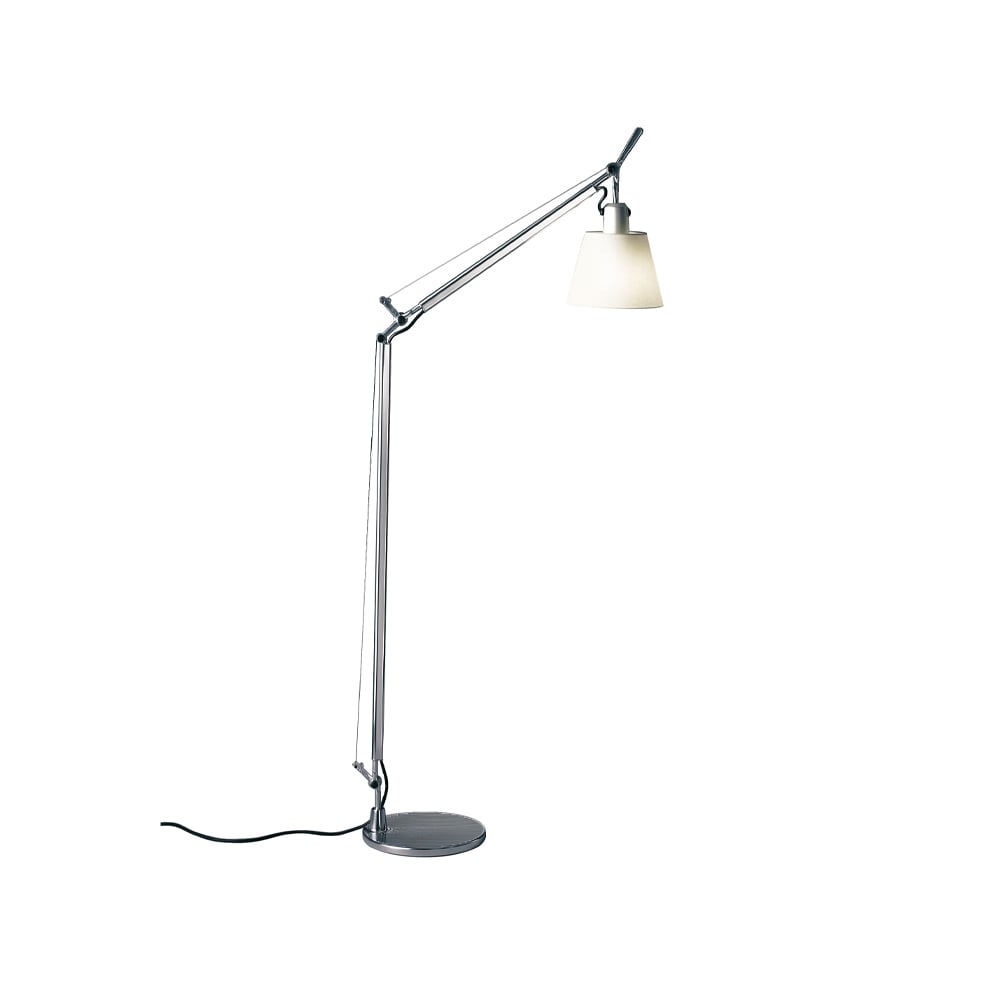 Artemide Tolomeo Basculante Reading Stehleuchte Pergament