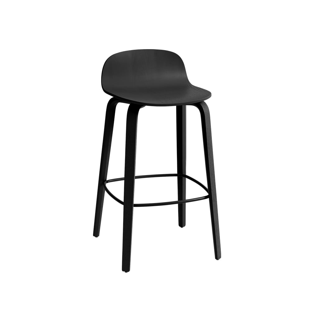 Muuto Visu Barstuhl Black-Black