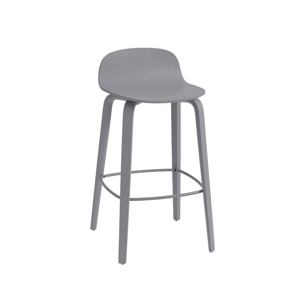 Muuto Visu Barstuhl Grey-Grey