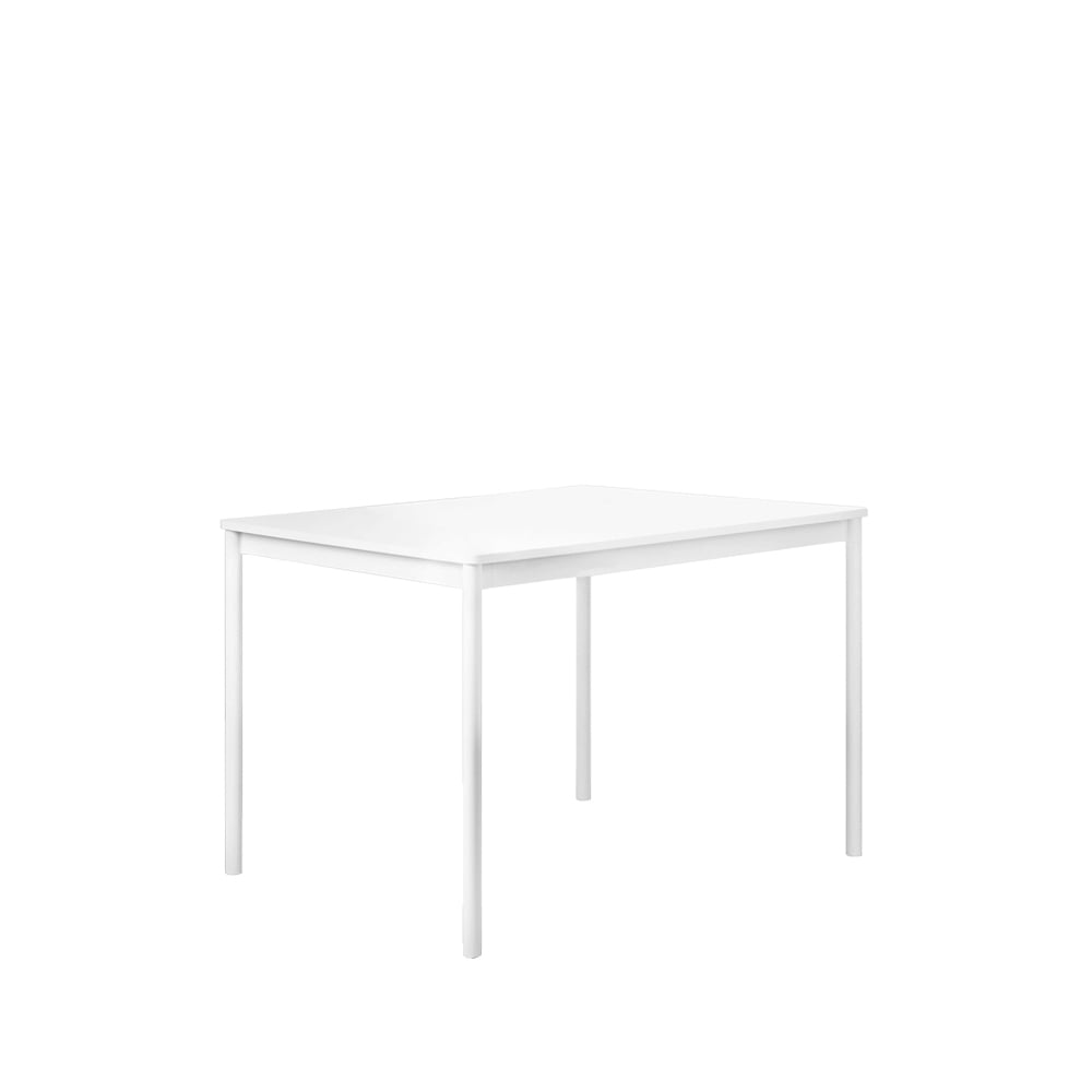 Muuto Base matbord white, abs kant, 140x80cm