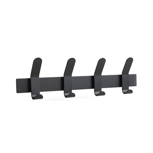 Zone Denmark A-Rack Hakenleiste Black, 4 Haken