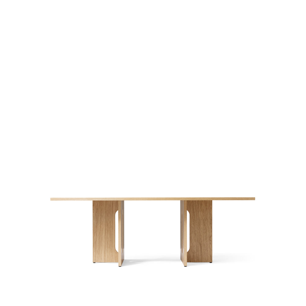 Audo Copenhagen Androgyne Esstisch rechteckig Natural oak, 210 x 109cm