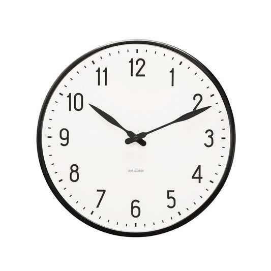 Arne Jacobsen Clocks Arne Jacobsen Station wall clock Ø29 cm