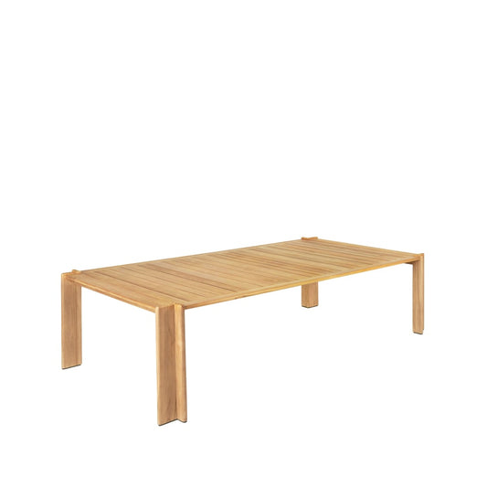 GUBI Atmosfera matbord Teak, 281x105 cm