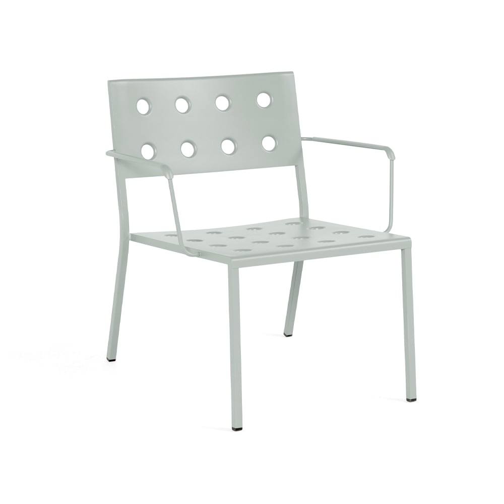 HAY Balcony Lounge-Sessel Desert green