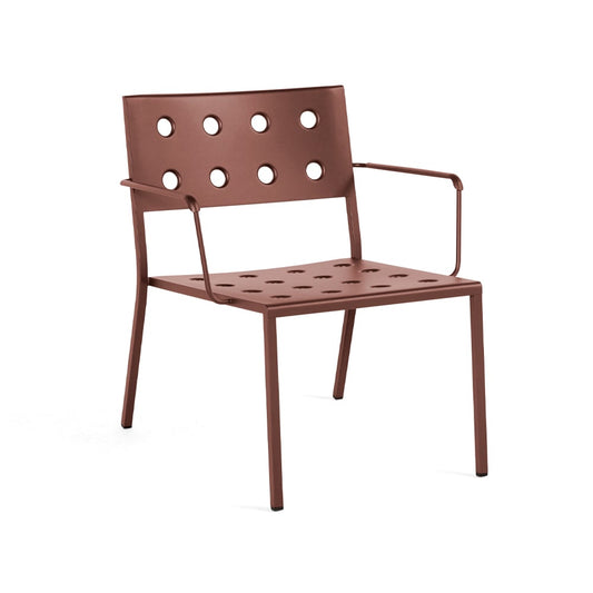 HAY Balcony Lounge-Sessel Iron red