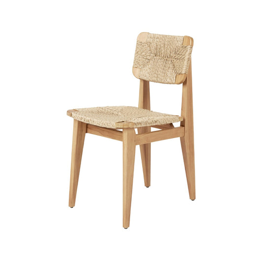 GUBI C-chair Outdoor stol Teak