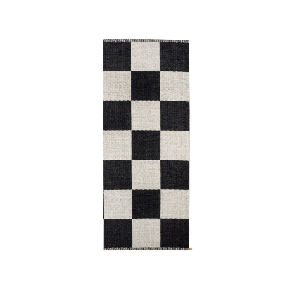 Kasthall Checkerboard Icon matta 85x200 cm Midnight black 554