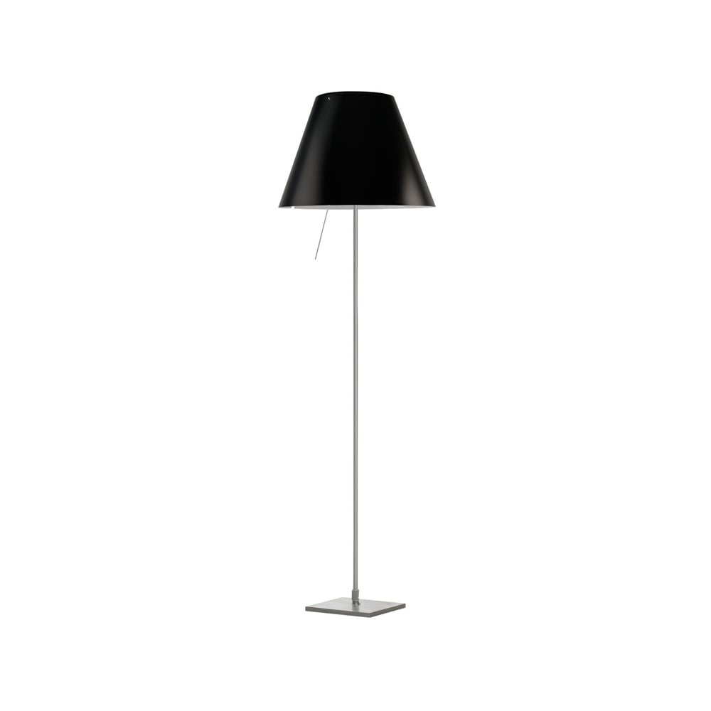 Luceplan Costanza D13 t.i.f. golvlampa liquorice