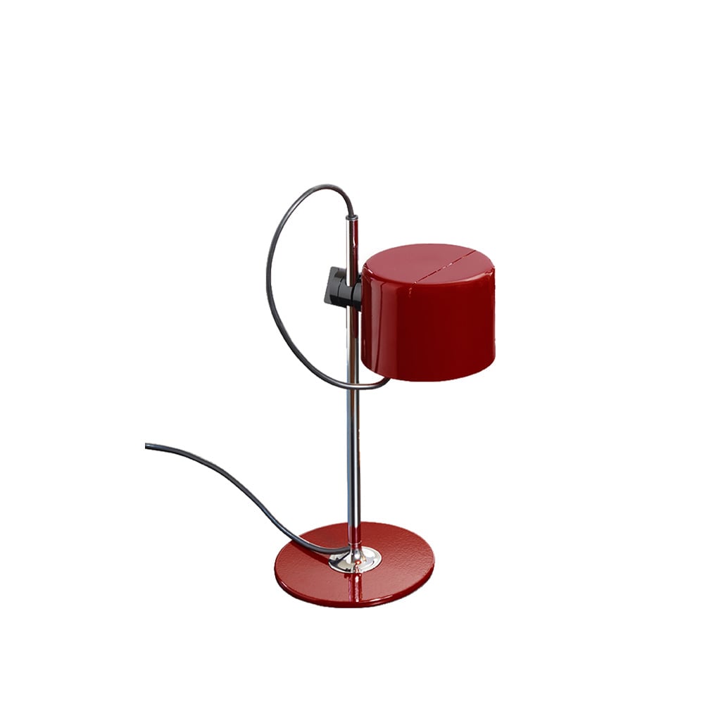 Oluce Coupé Mini bordslampa scarlet red