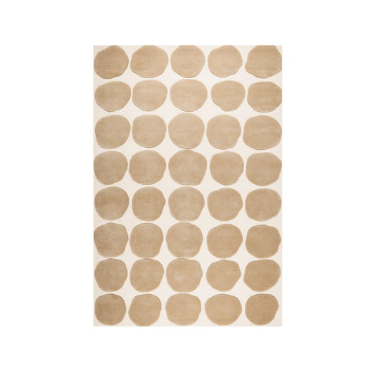 Chhatwal & Jonsson Dots Teppich Light khaki/light beige, 180 x 270cm