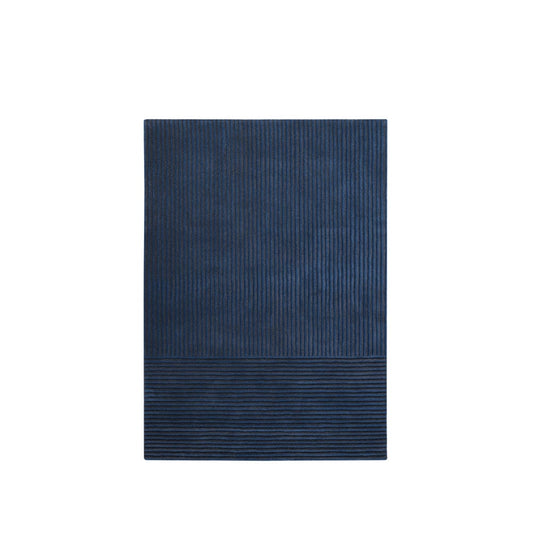 Kateha Dunes Straight Teppich Blue, 170 x 240cm