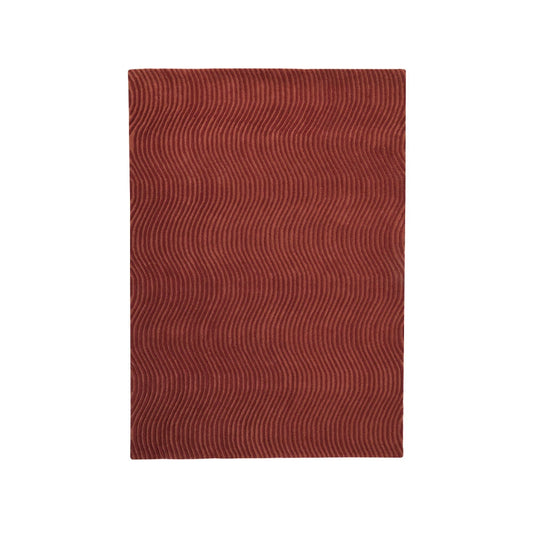 Kateha Dunes Wave Teppich Dusty red, 200 x 300cm