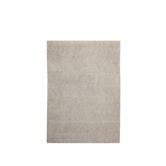 Kateha Dunes Wave Teppich Light grey, 170 x 240cm