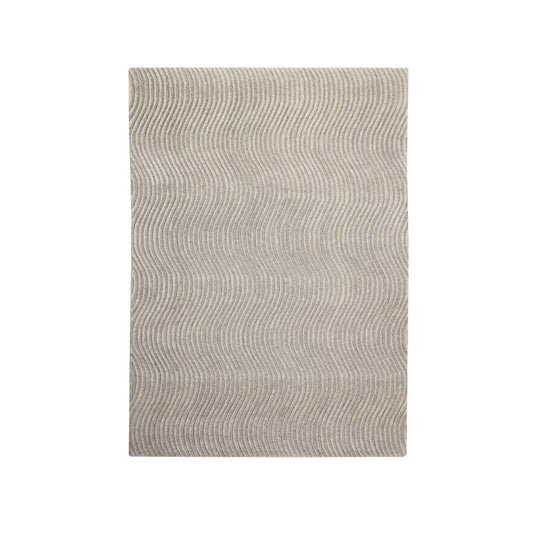 Kateha Dunes Wave Teppich Light grey, 200 x 300cm