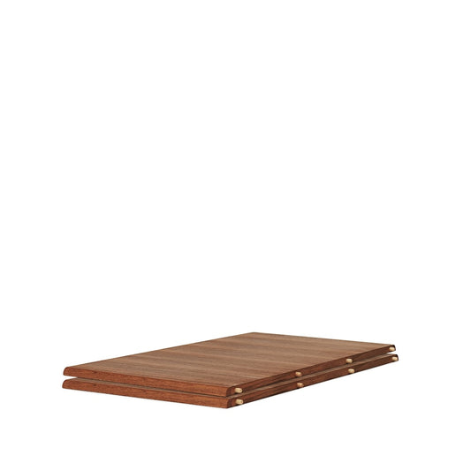 Warm Nordic Evermore Einlegeplatte Teak geölt, l160, 2 st