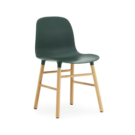 Normann Copenhagen Form Stol green, ekben