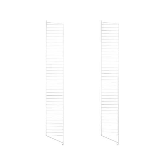 String String Bodenleiter Weiß, 200x30 cm, 2er-Pack