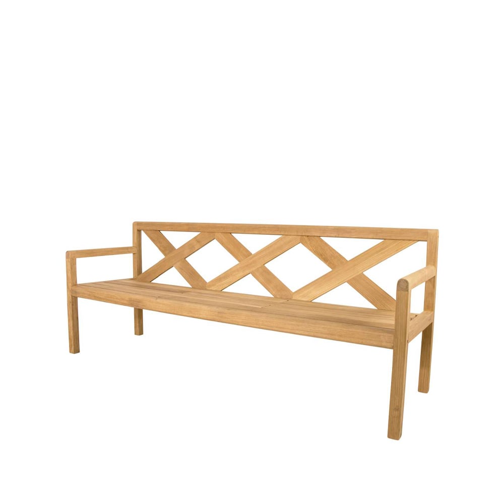 Cane-line Grace 3-Sitzer Bank Teak