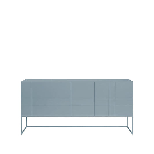 Asplund Kilt Light 180 Sideboard Nordic blue, 3 Türen, 2 Schubladen