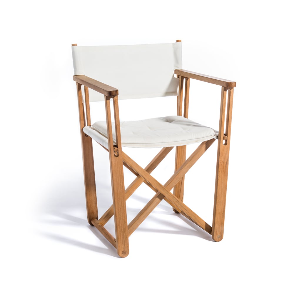 Skargaarden Kryss Dining Sessel Agora Nautic white, teak