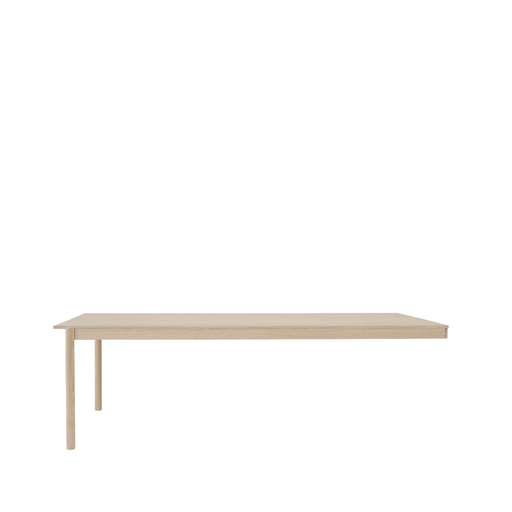 Muuto Linear System End Module Tisch Oak veener-Oak 240 x 142cm