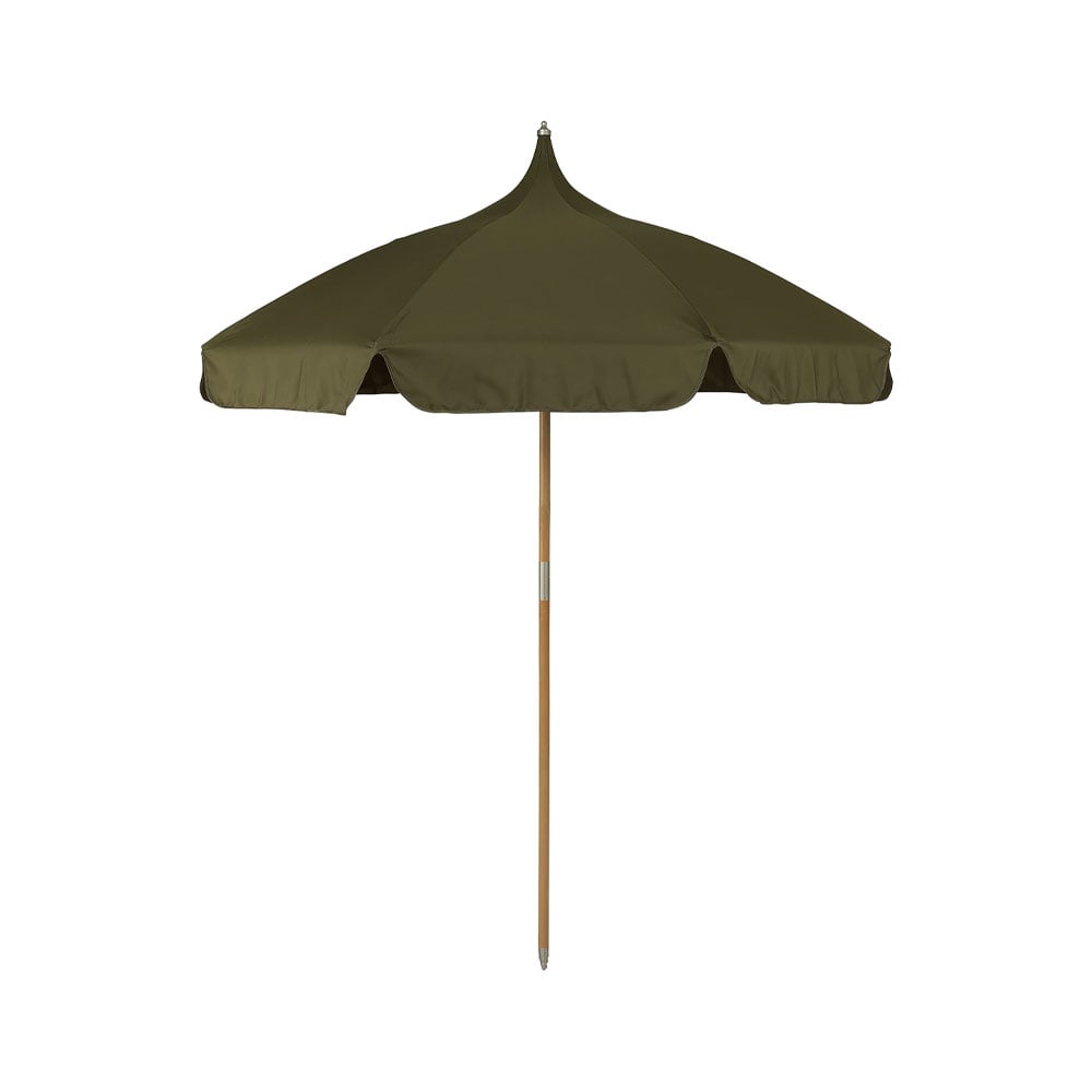 ferm LIVING Lull Sonnenschirm Military olive