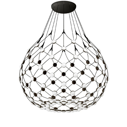 Luceplan Mesh Wireless taklampa svart, large