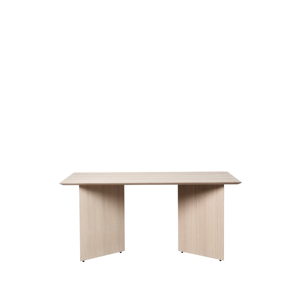 ferm LIVING Mingle matbord oak natural veneer, 160cm, vinkelben ek