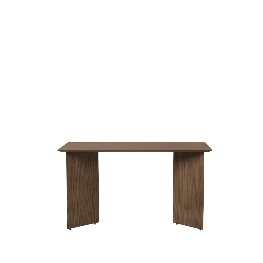 ferm LIVING Mingle matbord walnut veneer, 160cm, vinklade ben valnötsfanér