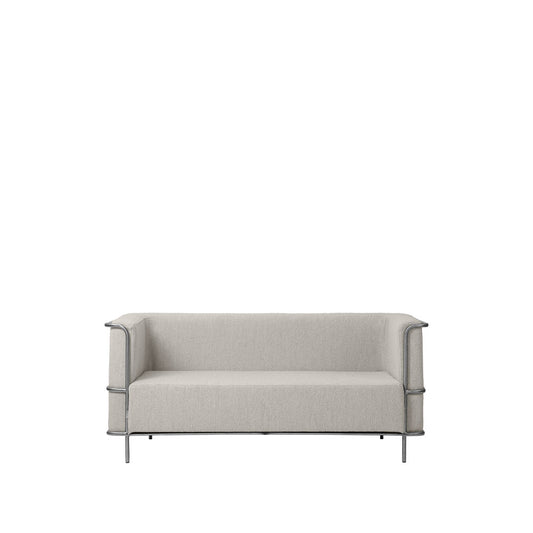 Kristina Dam Studio Modernist 2-Sitzer Sofa Stoff orsetto col.01/2 beige