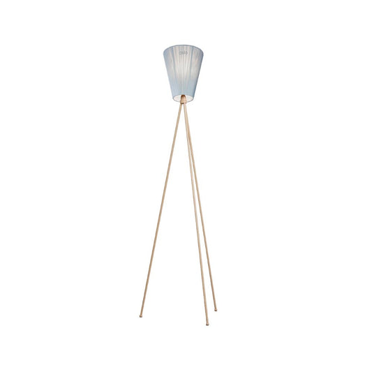 Northern Oslo Wood Golvlampa light blue, beige stativ