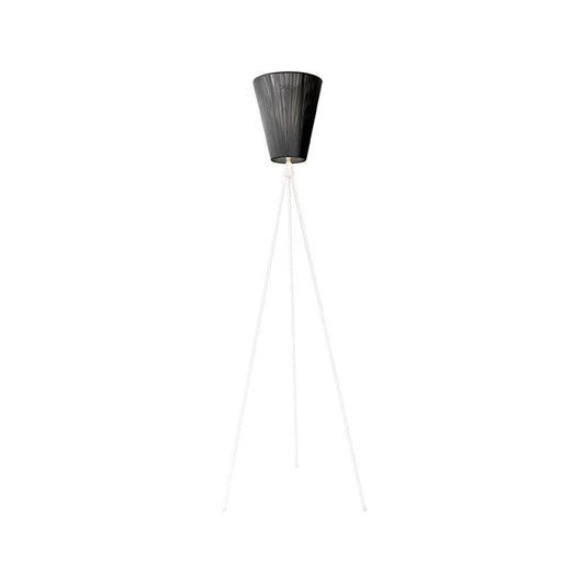 Northern Oslo Wood Golvlampa black, matt vitt stativ