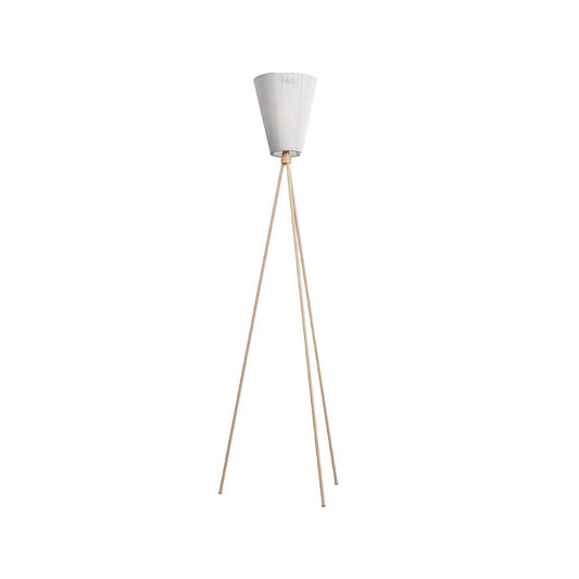 Northern Oslo Wood Golvlampa white, beige stativ