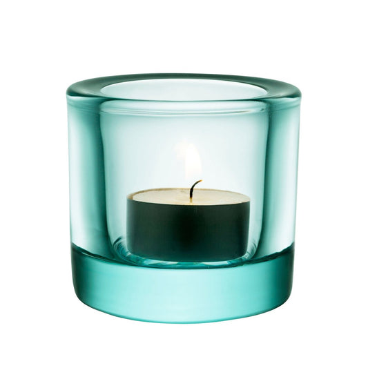 Iittala Kivi candle holder 60 mm water green