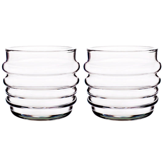 Marimekko Sukat Makkaralla glas 2-pack klar 2-pack