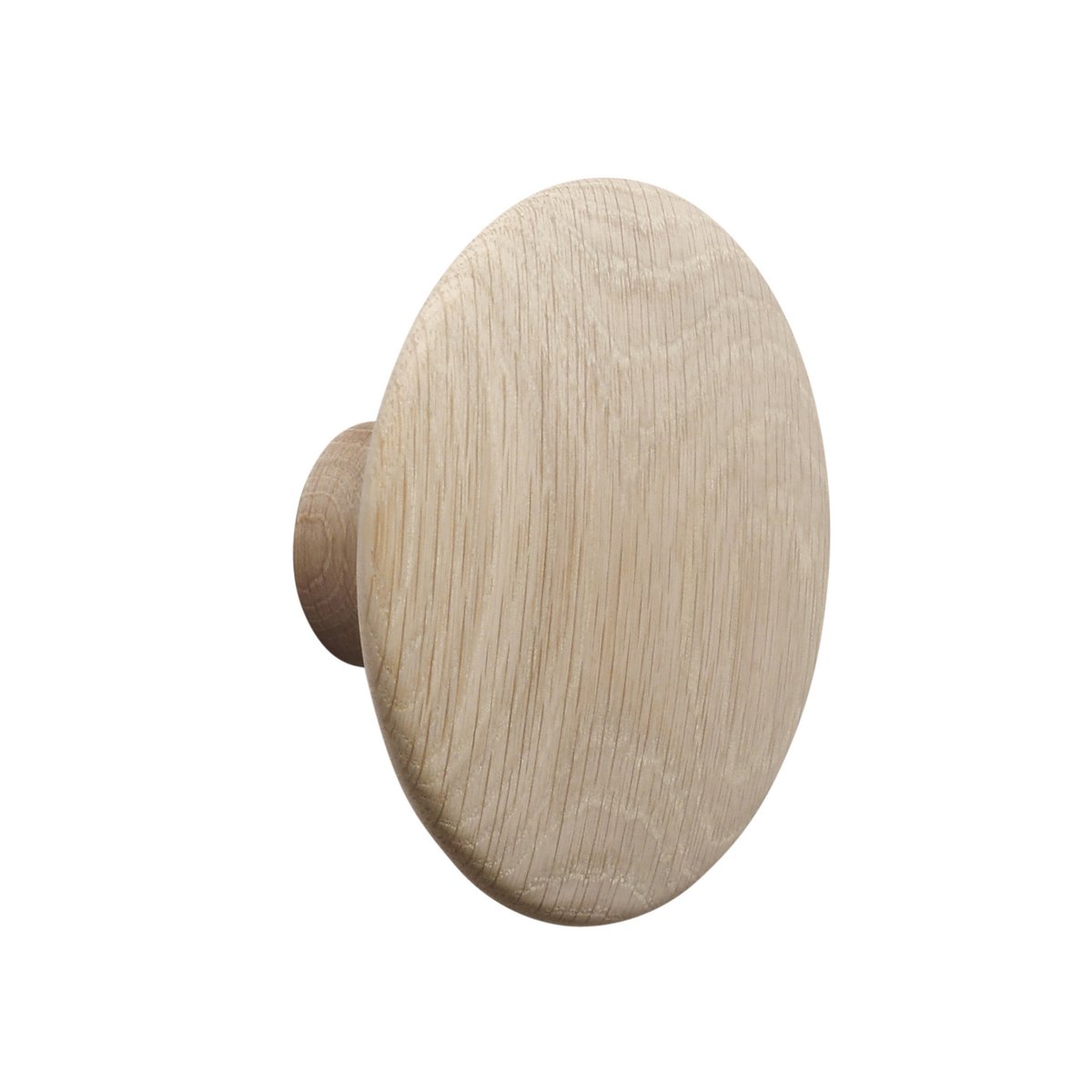 Muuto The Dots clothes hook oak Ø13 cm