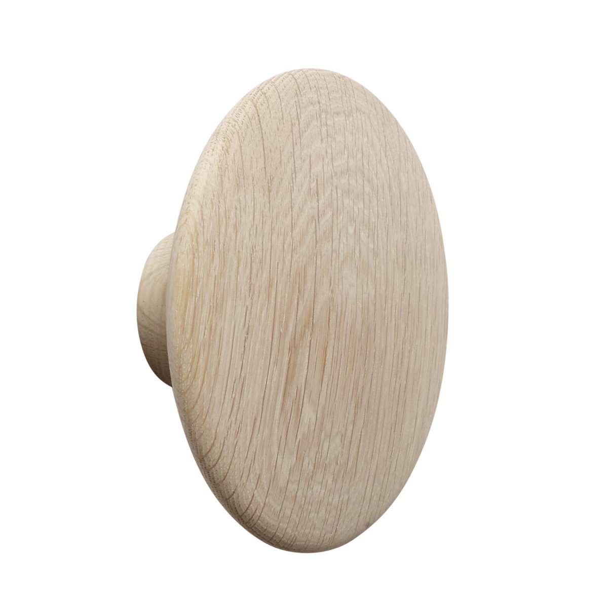 Muuto The Dots clothes hook oak Ø17 cm