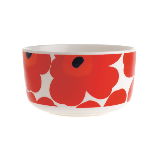 Marimekko Unikko Schale 5dl Rot/weiß