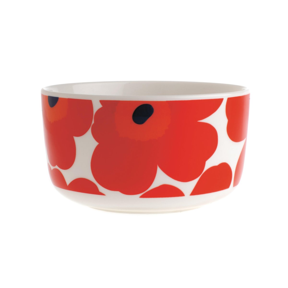 Marimekko Unikko bowl 5 dl red-white