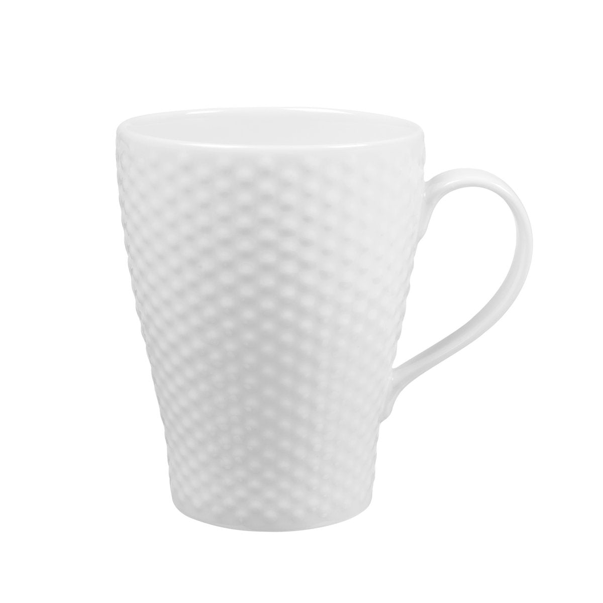 Design House Stockholm Blond Tasse Weiß, gepunktet