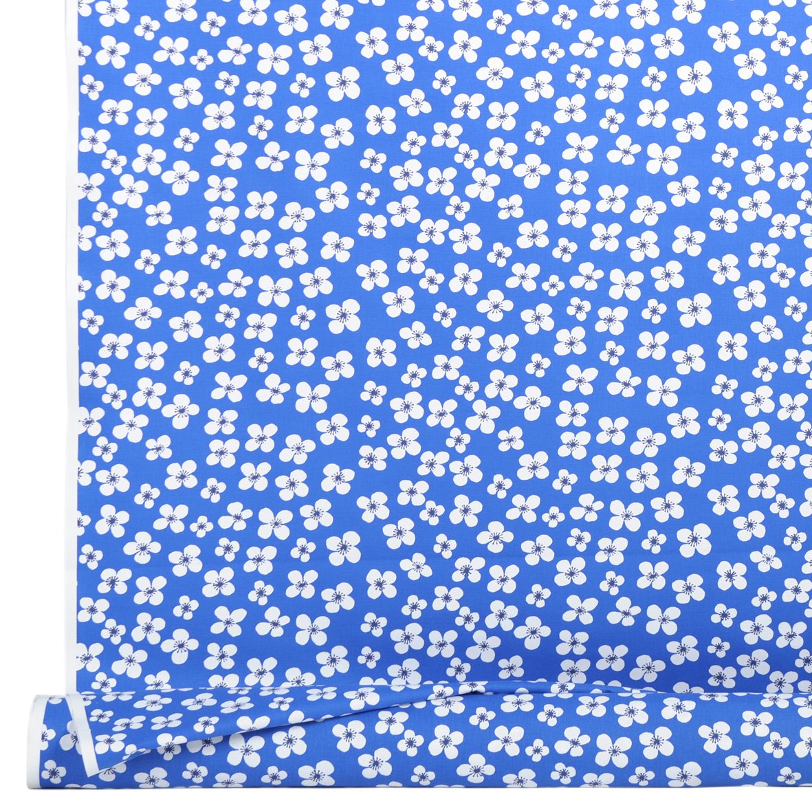 Almedahls Belle Amie fabric blue blue-white