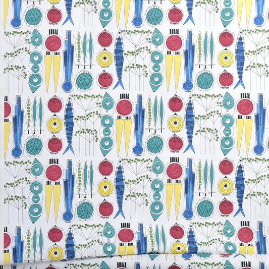 Almedahls Picknick fabric multi