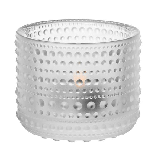 Iittala Kastehelmi ljuslykta 64 mm frostad