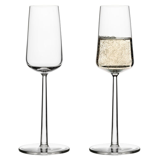 Iittala Essence champagne glass 2-pack clear 2-pack