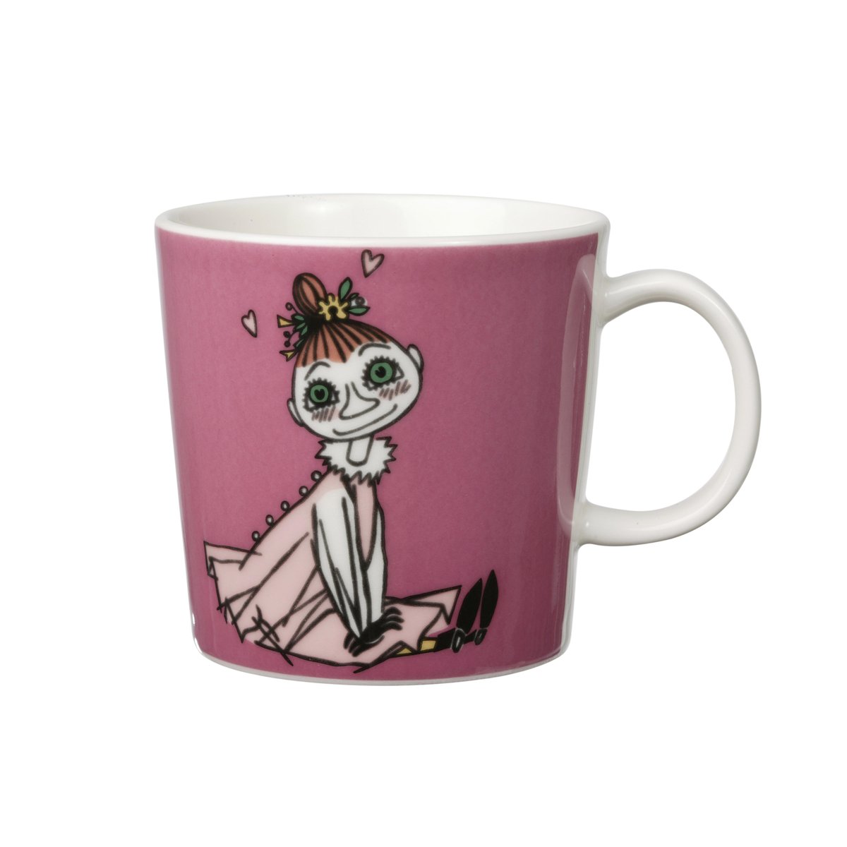 Arabia Mymla Tasse Rosa