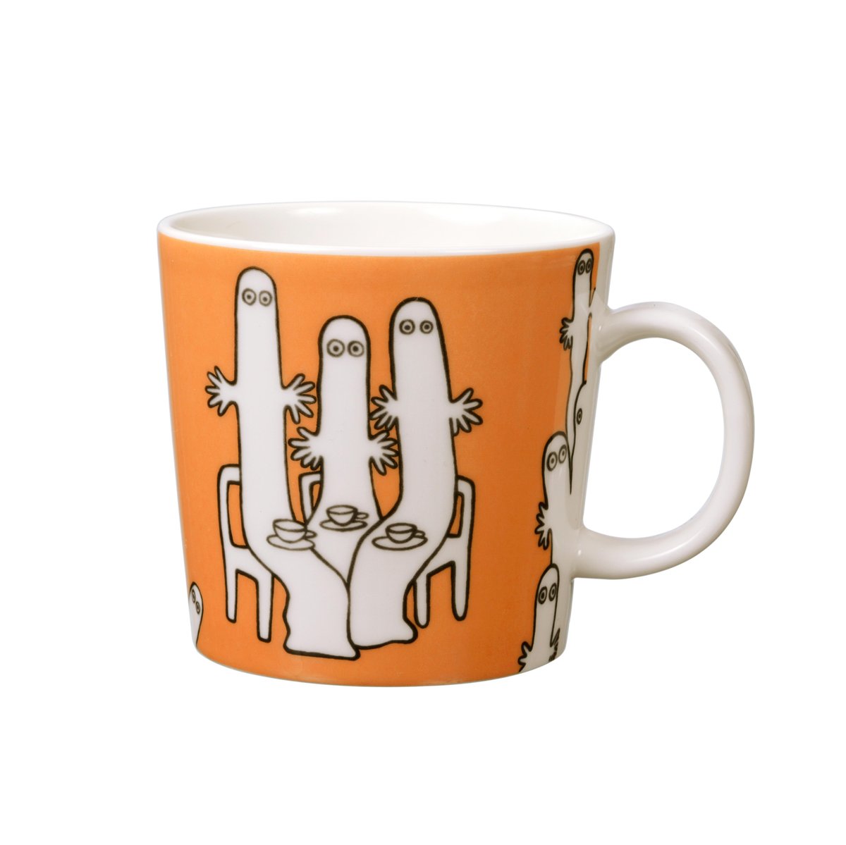 Arabia Hatifnatten Mumin Tasse Orange