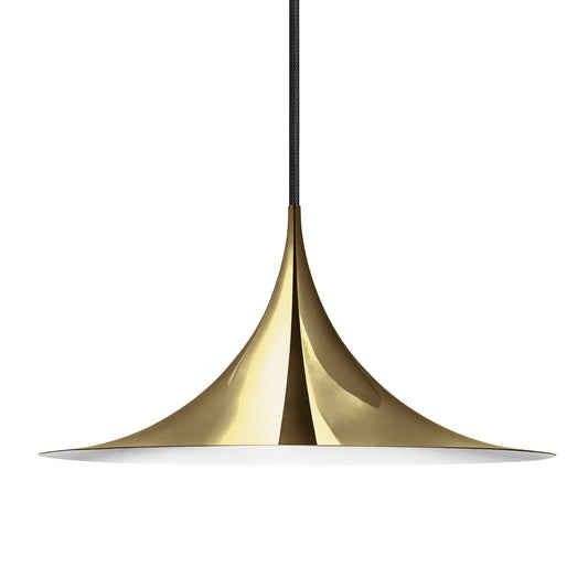 GUBI Semi lamp Ø 30 cm Polished brass