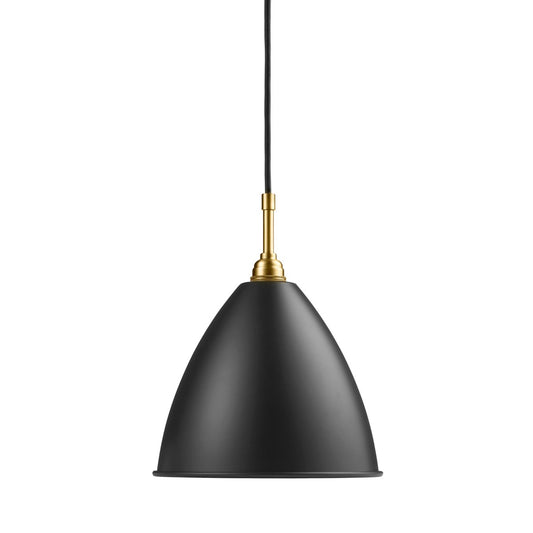 GUBI Bestlite BL9M pendant lamp charcoal black-brass