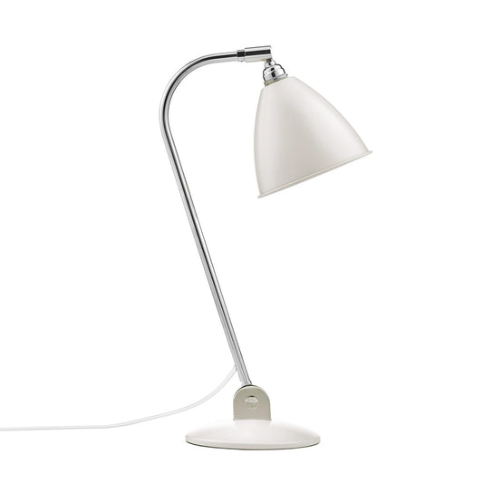 GUBI Bestlite BL2 table lamp matte white-chrome